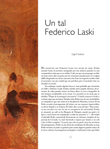 Un tal Federico Laski - Difusión Cultural UAM