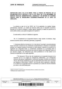 Instrucción 2/2013 - Junta de Andalucía