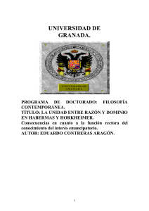 UNIVERSIDAD DE GRANADA.