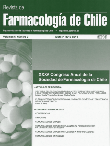 Descargar PDF - Sociedad de Farmacología de Chile