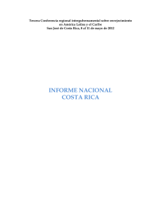 informe nacional costa rica - Comisión Económica para América