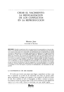 article - Reis - Revista Española de Investigaciones Sociológicas