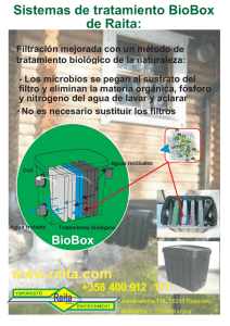 BioBox XL, sistemas biológicos compactos de tratamiento de aguas