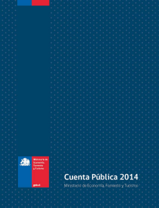 cuenta pública 2014 - Ministerio de Economía