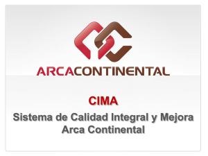 Diapositiva 1 - Arca Continental