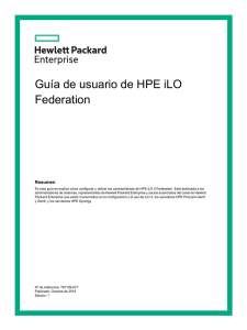 Guía de usuario de HP iLO Federation