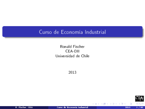 Curso de Economía Industrial - U