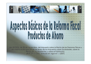 Ley 35/2006, de 28 de noviembre, del Impuesto sobre la Renta de