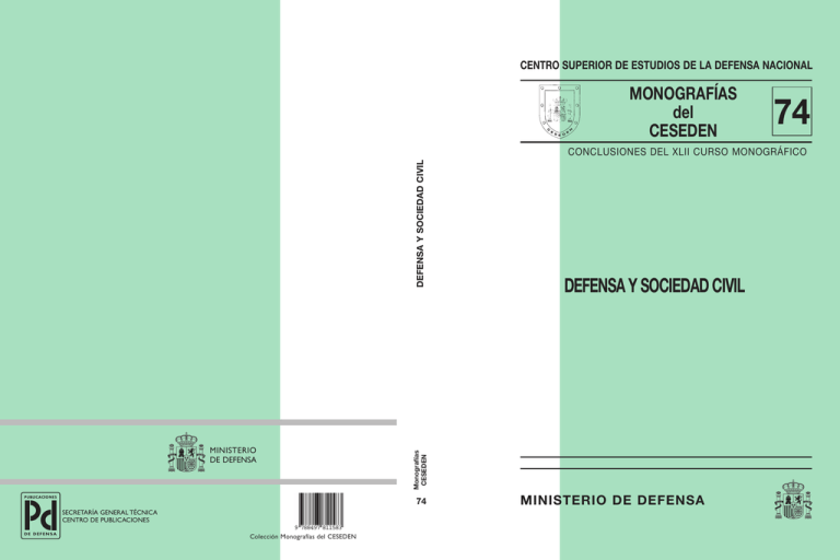 DEFENSA Y SOCIEDAD CIVIL Biblioteca Virtual