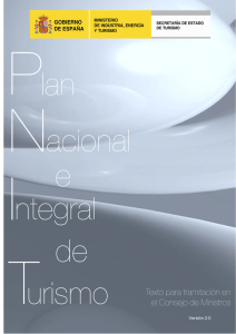 Plan Nacional e Integral de Turismo