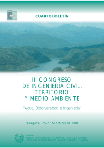 iii congreso de ingeniería civil, territorio y medio ambiente