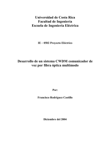 Informe - Escuela de Ingeniería Eléctrica