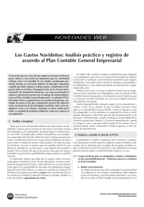 Los Gastos Navideños: Análisis práctico y registro de acuerdo al
