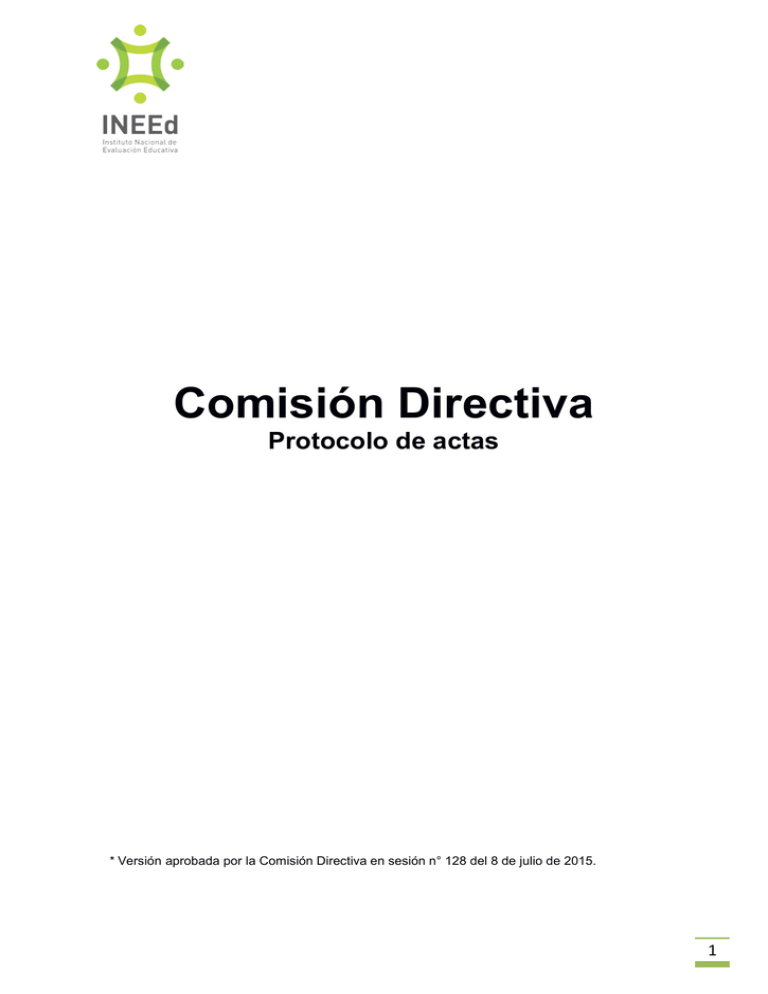 Protocolo De Actas