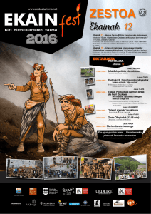 ekainfest 2016 programa