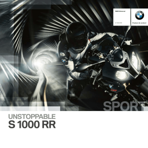 Catálogo S 1000 RR PDF - BMW Motorrad Argentina