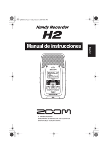 Manual de instrucciones