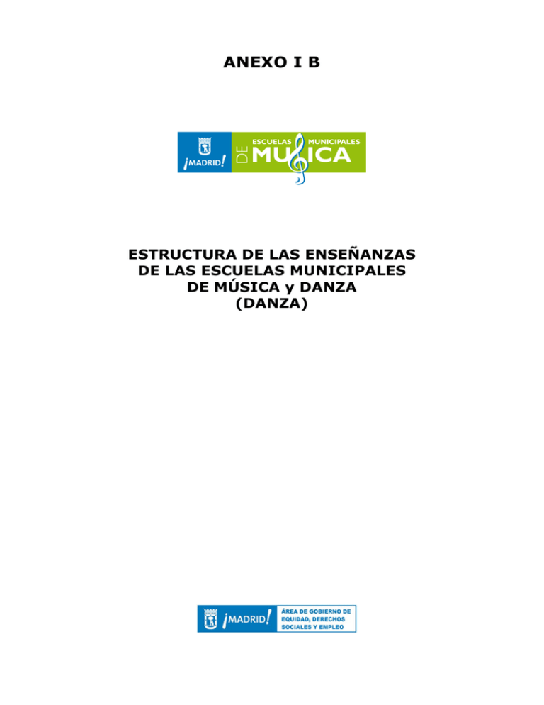 Estructura De Las Enseñanzas De Danza PDF, 1 Mbytes