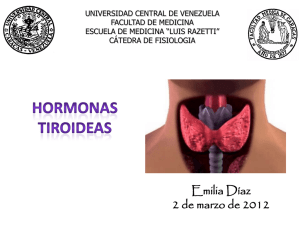 transporte las hormonas tiroideas