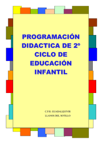 PROGRAMACION DIDACTICA INFANTIL 2º ciclo