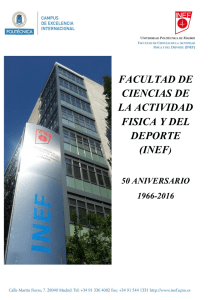 Programa 50 Aniversario - Universidad Politécnica de Madrid