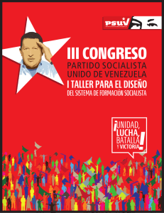 iii congreso - Partido Socialista Unido de Venezuela