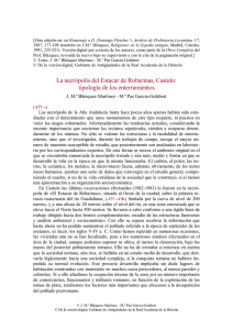 pdf La necrópolis del Estacar de Robarinas, Castulo: tipología de
