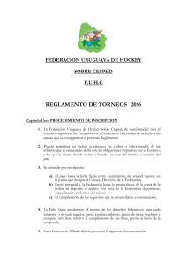 reglamento de torneos