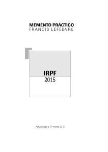 IRPF 2015 - Francis Lefebvre