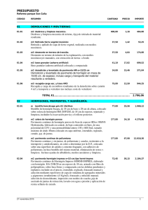 Presupuesto - Ajuntament de Calvià