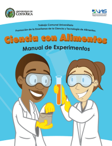 Ciencia con Alimentos-Manual de experimentos