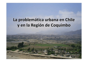 La problemática urbana en Chile y en la Región de Coquimbo