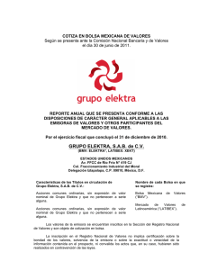 Informe Anual Grupo Elektra 2010