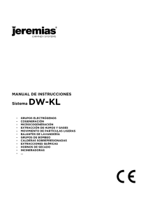 Manual de instrucciones DW-KL