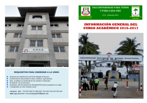 información - Universidad Nacional de Guinea Ecuatorial