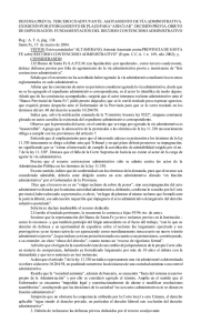 DEFENSA PREVIA. TERCERO COADYUVANTE. AGOTAMIENTO