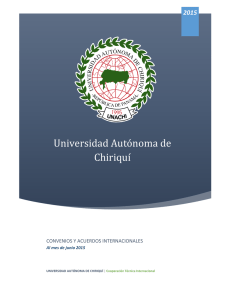 2015 - Universidad Autónoma de Chiriquí