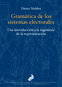 Gramática de los sistemas electorales