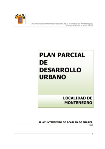 plan parcial de desarrollo urbano