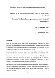 El papel de las empresas de economía social en el desarrollo