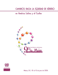 Caminos hacia la Equidad de Género en América Latina y el Caribe