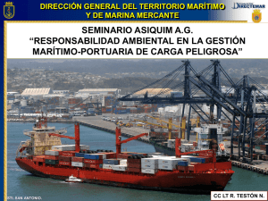Regulación y Fiscalización de la Autoridad Marítima