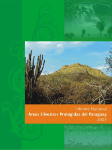 Sistema Nacional de Areas silvestres protegidas del Paraguay