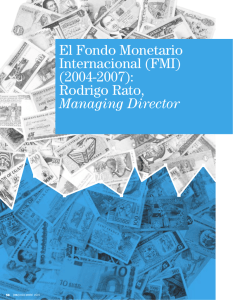 El Fondo Monetario Internacional (FMI) (2004-2007)