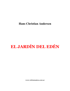 El Jardín del Edén de Hans Christian Andersen en pdf