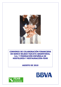 convenio de colaboración financiera de banco bilbao