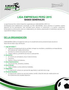 liga empresas perú 2015