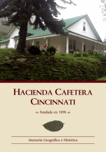 Memoria completa - Cincinnati Coffee Company