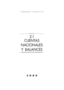 2.1 cuentas nacionales y balances - Instituto Nacional de Estadísticas