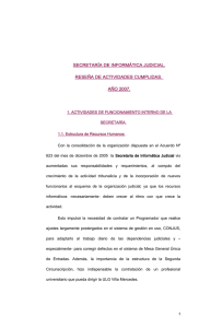 2007 - Poder Judicial de la Provincia de San Luis